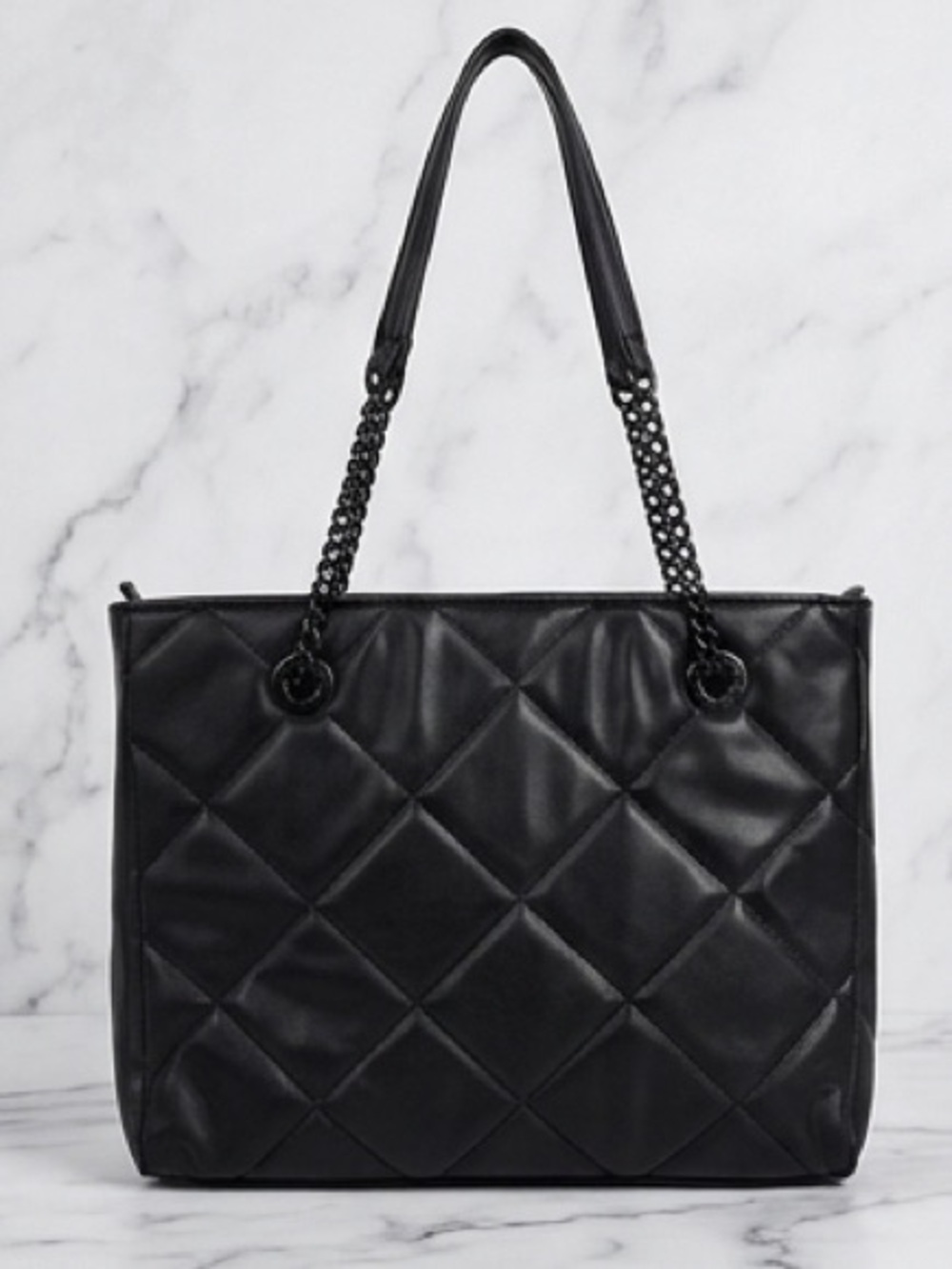 Aldo Miroede Quilted Tote Bag Black
